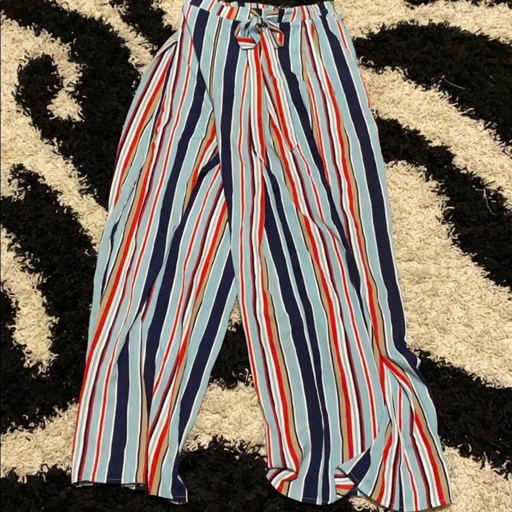 pants and crop top set